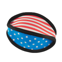 Flag Toofball Super Chewer Durable 2-in-1 + Fetch Dog Toy