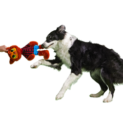Teen Woof Plush Extra-Large Tug Dog Toy