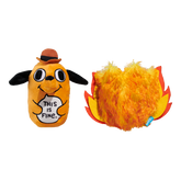 This is Fine Plush Multi-Part + Enrichment Dog Toy