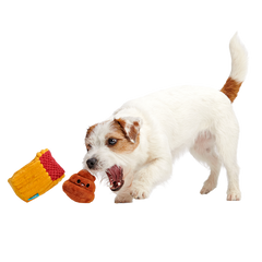 Turdbert's Snouthouse Plush Multi-Part + Enrichment Dog Toy