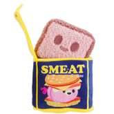 Canned Smeat Plush Multi-Part + Enrichment Dog Toy