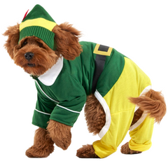 Buddy The Elf™ Dog Hat And Pajamas