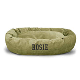 Villa Bagel Dog Bed - Personalized