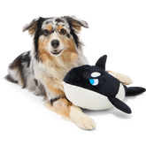 Whale Woofing Plush Extra-Large + Tug Dog Toy