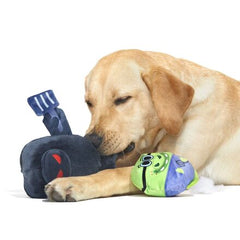 Hash-Slinging Slasher Plush 2-in-1 Rip and Reveal Dog Toy