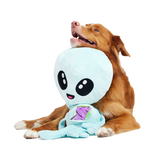 Alien Gnawtopsy Plush 2-in-1 + Tug + Enrichment + Multi-Part + XXL Dog Toy