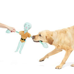 Handsome Squidward Plush Extra-Large Dog Toy