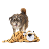 Benji the Bouncing Tiger Plush Extra-Large + Tug Dog Toy