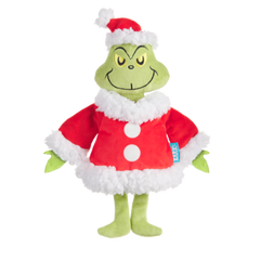 Grouchy Slouchy Grinch Costume & Toy Bundle