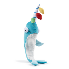 Deck the Narwhal Plush XXL Dog Toy