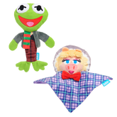 The Muppet Kermit & Miss Piggy Bundle Plush Multi-Part Dog Toy