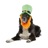 St. Pup's Lucky Hat Plush Wearable Tug Dog Toy