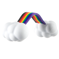 Proud Pup Rainbow Super Chewer Durable Tug Dog Toy