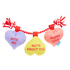 Tuggin' Heart Strings Plush Tug Dog Toy