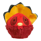 Tough Stuffed Turducken Durable Super Chewer 2-In-1 Rip And Reveal Dog Toy