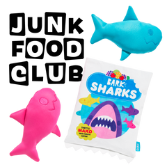 Junk Food Club, Plush Monthly Dog Toys