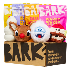 Bark 6 Month Subscription - Rudolph Double Deluxe First Box