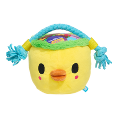 Chicky's Easter Candy Plush Tug Dog Toy