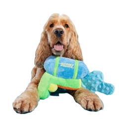 Super Slobber Plush Tug Dog Toy