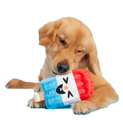 Rocket Droolsicle Plush Tug Dog Toy