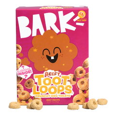 Beefy Toot Loops™ Beef Blend Hard & Crunchy Dog Treats, 10 Oz