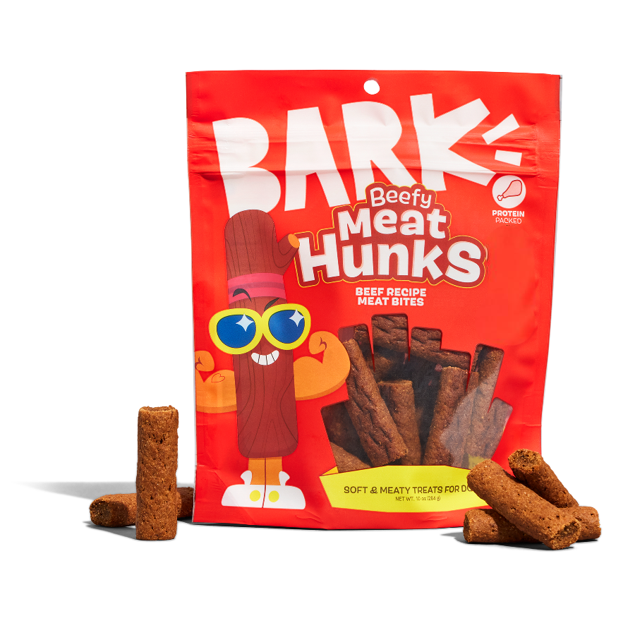 Beefy Meat Hunks™ Soft & Chewy Dog Treats, 10 Oz