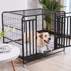 Orthopedic Calming Crate Bed