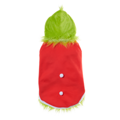 Grouchy Slouchy Grinch Costume & Toy Bundle For Super Chewer