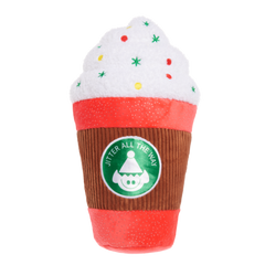Jumbo Jingle Latte Plush Extra-Large Dog Toy