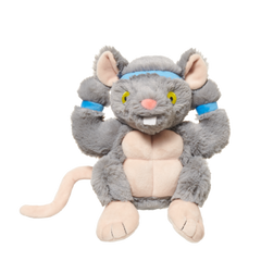 Bodybuilding Brodent Plush Dog Toy