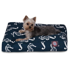 Sea Horse Rectangle Dog Bed