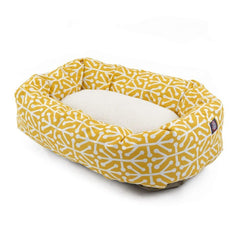 Aruba Sherpa Bagel Dog Bed