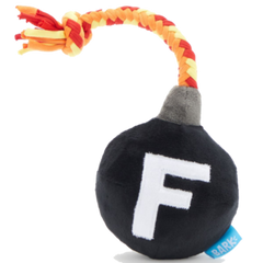 F Bomb Plush Tug Dog Toy