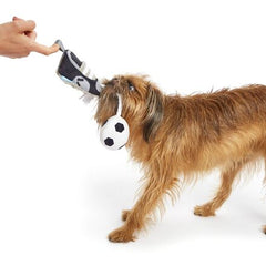 World Pup Cleat Plush Tug Dog Toy