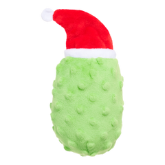Pickle Claus Plush Tug Dog Toy