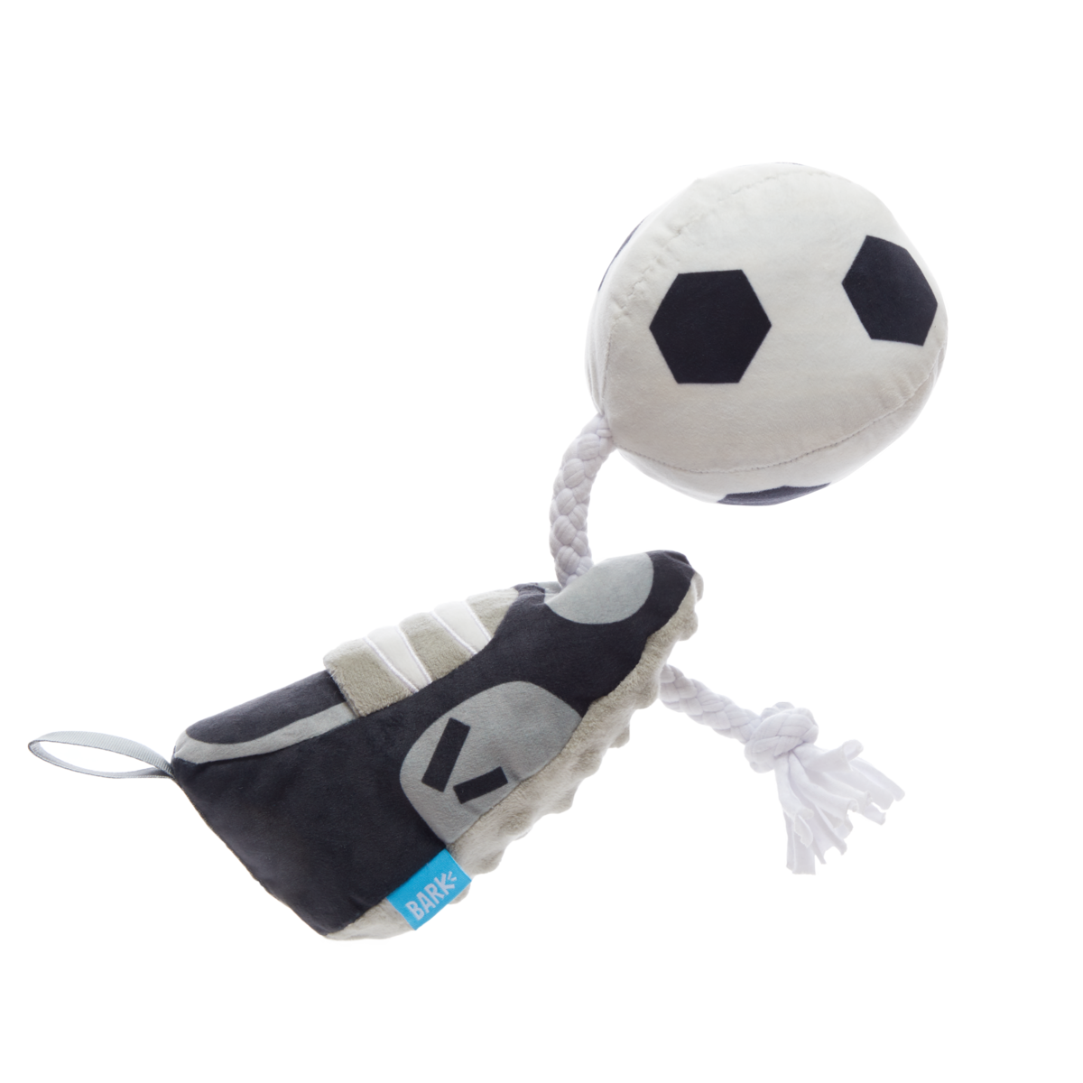 World Pup Cleat Plush Tug Dog Toy