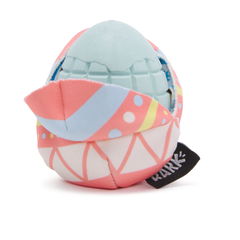 Beaster Egg Super Chewer Durable 2-in-1 Coral Dog Toy