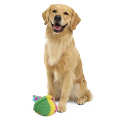 A-Sno-Ha Cone Plush Fetch Dog Toy