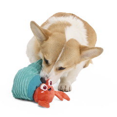 Herman the Hermit Plush Tug Dog Toy