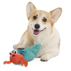 Herman the Hermit Plush Tug Dog Toy