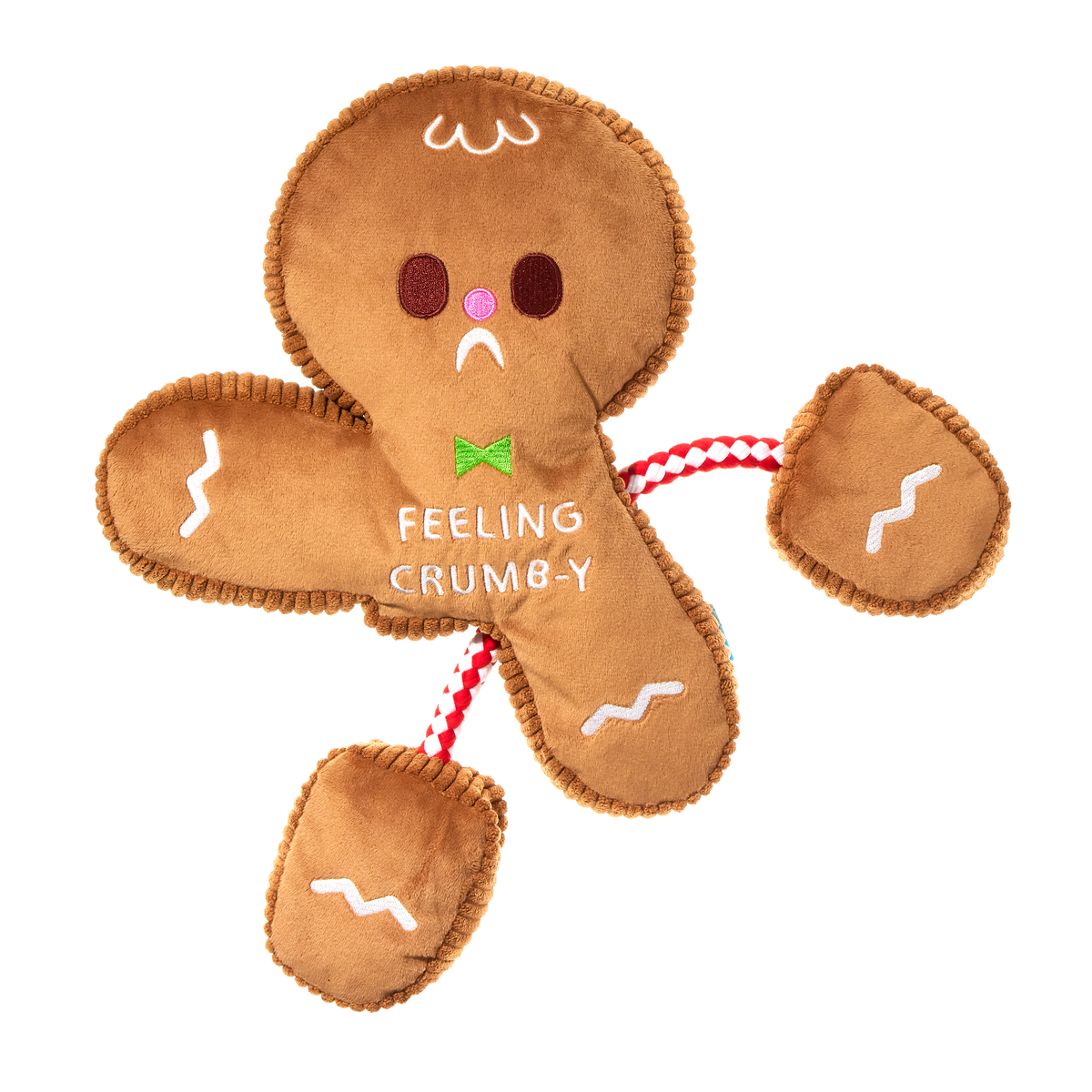 The Crumbum King Plush Tug + Extra-Large Dog Toy