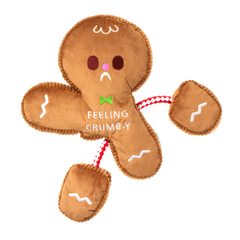 The Crumbum King Plush Tug + Extra-Large Dog Toy