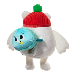 Polar Bear Vortex Plush 2-in-1 Rip and Reveal + Extra-Large Dog Toy
