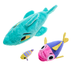 Feeding Frenzy Plush Extra-Large + Multi-Part Dog Toy