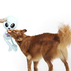 Alien Gnawtopsy Plush 2-in-1 + Tug + Enrichment + Multi-Part + XXL Dog Toy