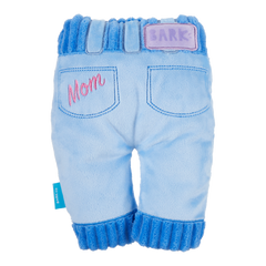Squeaky Clean Mom Jeans Plush Tug Dog Toy