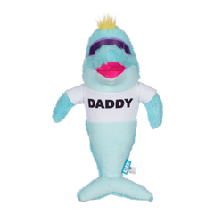 Daddy Dolphin Plush Tug Dog Toy
