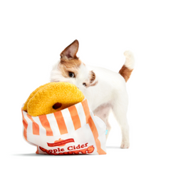 Yapple Cider Domutts Plush Extra-Large + Enrichment + Multi-Part Dog Toy