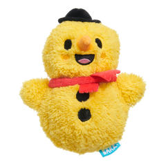 Mark The Yellow Snowman Plush Dog Toy