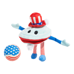 Uncle Clam Plush Multi-Part + Fetch Dog Toy